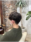 癖を活かしたメンズマッシュ