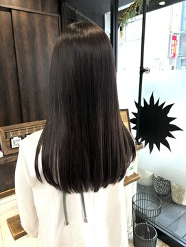 リノナ(Linona) ★似合わせカットグレーベージュ髪質改善インナーカラー前髪