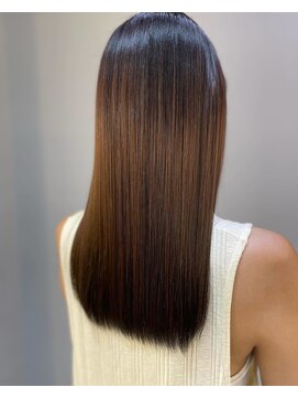 ラーヴァ(raaba.) 髪質改善SILK(ダイヤモンド)トリートメント/ナチュラルブラウン