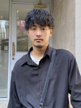 ロマリア 渋谷 渋谷宮益坂(Lomalia) 【Lomalia渋谷】乾かすだけでキマる髪メンズヘアマッシュパーマ