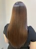 髪質改善SILK(サファイア) 高濃度水素トリートメント + カラー + カット