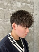 ニアウ 伊勢崎連取店(Niau)&nbsp;メンズマッシュツイストスパイラルパーマ