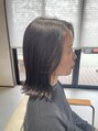アオゾラヘアーヒカリノモリ(AOZORAHAIR hikarinomori) 切りっぱなしのベルボブ