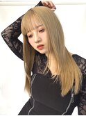 ブロンドストレート
