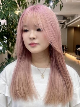 アドネ プライム(adne prime) ペールピンク/ホワイトピンク/顔周りレイヤー