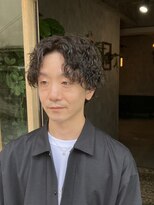 ハウワズ 西荻窪(HAWuaz) 波巻きシャドウパーマ×センターパート