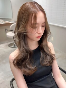 ボタン ハカタ(VOTAN hakata) ◎ 暗めカラー/前髪/顔まわりカット/ブラウンベージュ/博多 ◎