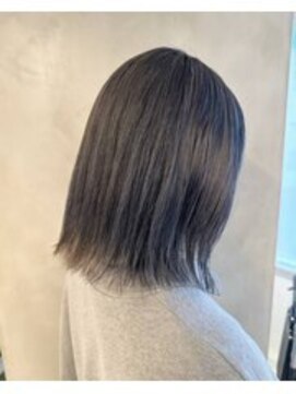 ガリカ シーム(Gallica/SEAM) 大人フェミニンボブ/透明感オリーブベージュ