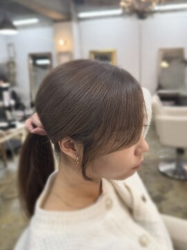 ベガ(vega) 結んでも可愛い顔周りレイヤー