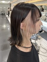 ヘアーアンドメイク ニューヨークニューヨーク 姫路店(Hair&Make NYNY) インナーカラー ホワイトブロンド
