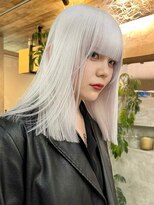 ネハス 名古屋栄店(nehus.)&nbsp;ブリーチ/クラゲヘアー/小顔に見せるヘア/ココアベージュ