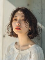 メルバ(Melva)&nbsp;黒髪/ボブルフ/ネビージュ/小顔/ワンレン/水戸/髪質改善/前髪