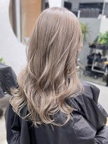 エイム(AiM)&nbsp;ロング ブリーチ ダブルカラー ミルクティーベージュ 10代20代