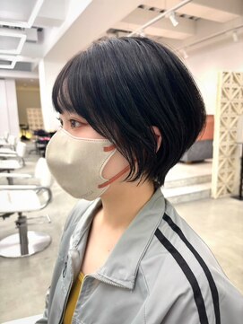くびれショート/ショート/ボブ/髪質改善/縮毛矯正/名駅y29