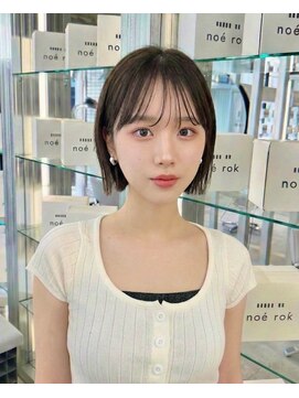 ボブ/ミニボブ/ヘイリーボブ/前髪あり/岐阜s02