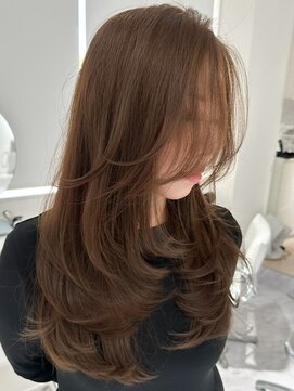 シエロビューティー(CIELO beauty) ブリーチハイライト髪質改善ダブルカラーレイヤーカット