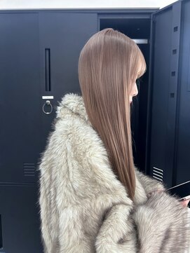 ペレ 渋谷(PELE) ミディアムヘア/暗めカラー/グランマッシュ/渋谷