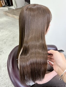 オーリーエトワ 御器所(oorry.etwa) つやつやマロンベージュ/酸性ストレート/髪質改善名古屋