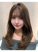 韓国レイヤー/韓国風/ボブ/髪質改善/黒髪/ブリーチなし〔池袋〕