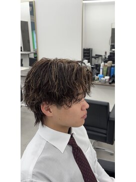 ステージ(STAGE) ニュアンスサーフカール メンズハイライト