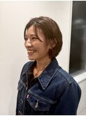 ショートボブパーマ