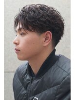 にもう&nbsp;メンズハードフェザー/強め/パーマ