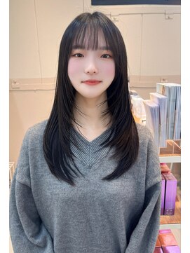 シダ(sida) アイロンワンカール簡単スタイリング　ロングレイヤー