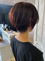 キャアリー(Caary)&nbsp;福山人気20代30代40代くびれショート艶髪赤味ブラウン骨格補正