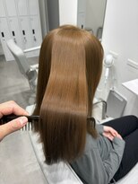 パルス ヨコハマ(PULSE yokohama)&nbsp;横浜ブリーチなしダブルカラー髪質改善ヘーゼルベージュ