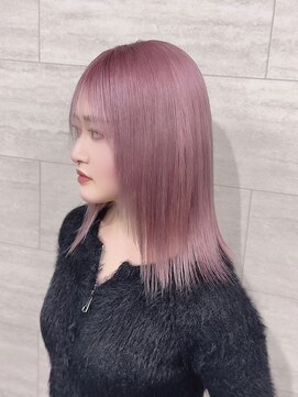 イートンクロップガーデン(Eton Crop Garden) ダブルカラー/ハイトーン/ペールピンク