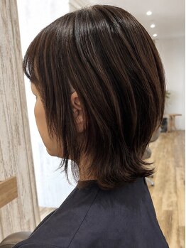 リブ(Riv.)の写真/白髪染めからの卒業を応援◎目立たないけど雰囲気変わった?ズボラさんでも美しくなれるサロン☆