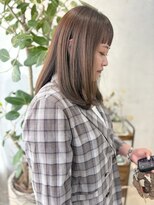 ミント(mint)&nbsp;☆オリーブベージュ☆ブリーチなしダブルカラー☆グレージュ☆
