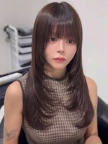 ナビ(NAVi)&nbsp;ナチュラルベージュ×羽エクステレイヤーカット