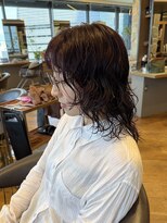 オアシスアヴェダ(OASIS AVEDA)&nbsp;赤髪パーマ