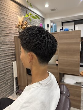 リンク(LINK) スパイキーショート×fade