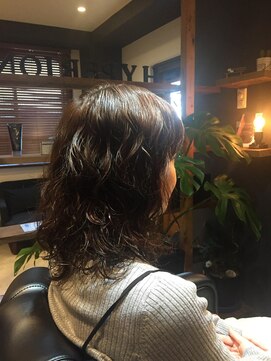 ヘアグッドカンパニー ハイペリオン(hair good company HYPERION) 遊び感のあるウエーブヘアスタイル！