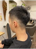 メンズベリーショートフェード