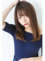 アジールヘア 池袋東口店(agir hair)&nbsp;万能小顔セミディ【池袋】池袋　池袋東口