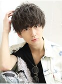大人気！束感ショート！【フリーハードマッシュ】2ブロック