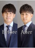 【ポルテオム】ビフォーアフターツイストスパイラルパーマ