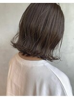 キチ(kichi.)&nbsp;[kichi.] 結べるボブ×くすみベージュ