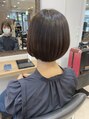 パム 恵比寿(PAM.)&nbsp;コンパクトにおさまる綺麗めショートボブ。