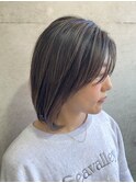 グレージュ×ハイライトカラー【代々木上原】