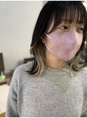 ミルクティーインナーカラー