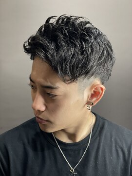 ヒロギンザ 新橋銀座口店(HIRO GINZA) ツーブロックアップバング