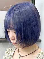 ウィコ 新宿(WICO)&nbsp;cobalt blue×bob [新宿駅/大人ガーリー/ダブルカラー]