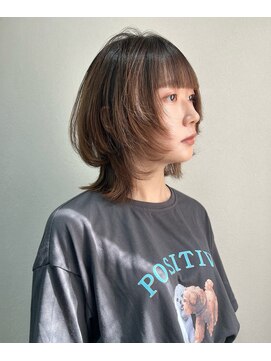 リラス 博多(rilas) ロブウルフ　ショートウルフ　ウルフカット　レイヤーカット