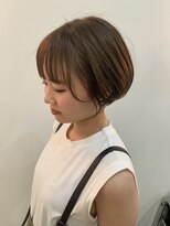 アマネク(AMANEQ by THISCOVER.)&nbsp;ショートボブ/オン眉/耳掛けショート