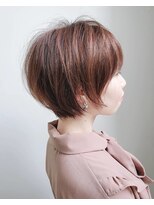 ツナグ(TSUNAGU)&nbsp;ショートボブ×透明感カラー