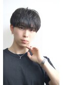 ツーブロナチュラルマッシュ